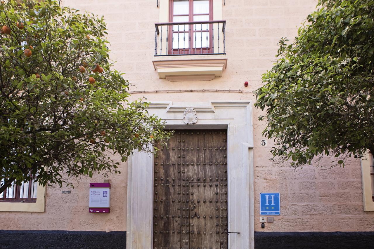 Hotel Casa De Las Cuatro Torres Cádis Exterior foto